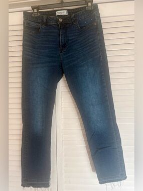Abercrombie & Fitch Blue Super Skinny Ankle Jeans